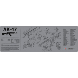 Tekmat Armorers Bench Mat - 12"x36" Ak-47 Grey