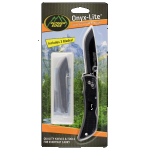 Outdoor Edge Outdoor Edge Onyx-lite, Outdoor Edge Ox30c Onyx Lite Blk - $21.99 at Firearms Depot 