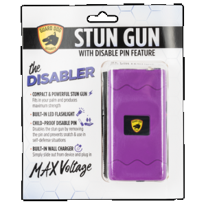 Guard Dog Disabler Stun Gun, Gdog Sdgddhvpr Disabler Stun Gun/flashlight Purpl