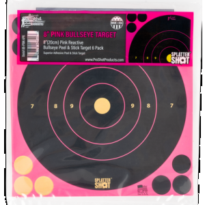 Pro-shot Splattershot, Proshot 8b-pink-6pk 8" Splatter Sightin Pnk