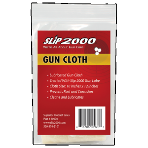 Slip 2000 (sps Marketing) Gun Cleaning Cloth, Slip 60970 Gun Cleaning Cloth 10x12