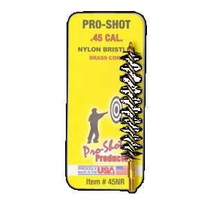 Pro-shot Nylon Bore Brush, Proshot 45nr Rfl Nylon Brush 45cal