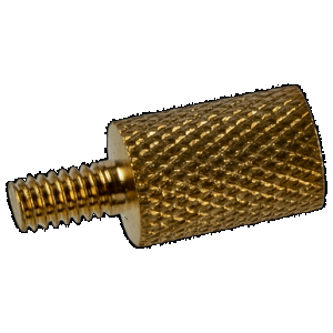Birchwood Casey Thread Adapter, Bir 41301 Shtgn Brass Thread Adapter 8/32- 5/16-27
