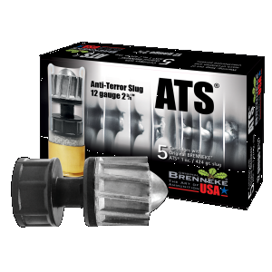 Brenneke Anti-Terror 12 GA, 2-3/4in. 1-3/8oz. Slug - 5 Rounds [MPN: SL122MBPM]