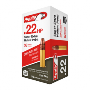 Aguila Super Extra .22 LR, 38gr, CPHP - 50 Rounds [MPN: 1B220335]
