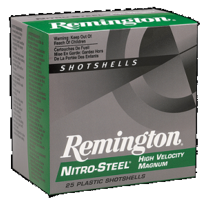 Remington Nitro Steel 12 GA, 3in. 1-3/8oz. #4 Shot - 25 Rounds [MPN: 20864]