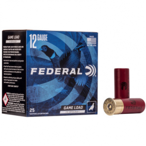 Federal Game-Shok 12 GA, 2-3/4in. 1-1/4oz. #7.5 Shot - 25 Rounds [MPN: H12675]