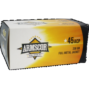 Armscor Precision .45 ACP, 230gr, FMJ - 100 Rounds [MPN: 50443]