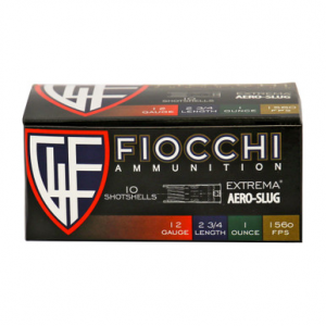 Fiocchi High Velocity 12 GA, 2-3/4in. Slug - 10 Rounds [MPN: 12SLUG]