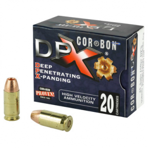 CorBon DPX .45 ACP, 160gr, HP - 20 Rounds [MPN: DPX45160]