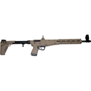 KelTec SUB-2000 G2 9mm Luger 16.25" Barrel 17 Rounds Tan Semi Auto Rifle M-LOK Compatible M&P Mags Adjustable Stock