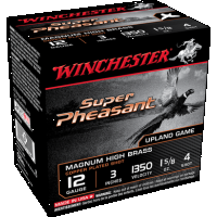Winchester Super Pheasant 12 GA, 3in. 1-5/8oz. #4 Shot - 25 Rounds [MPN: X123PH4]