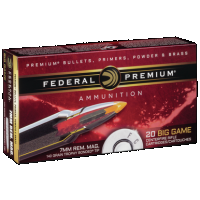 Federal Premium 7MM REM MAG, 140gr, Trophy Bonded Tip - 20 Rounds [MPN: P7RTT2]