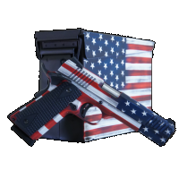 Citadel M-1911, Cit Citc45fusaac 1911-a1 Fsb R/w/b W/ammo Can