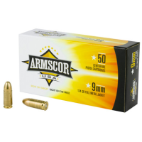 Armscor USA 9MM, 124gr, FMJ - 50 Rounds [MPN: FAC9-4]