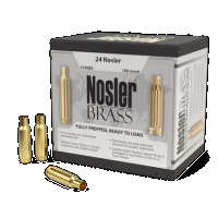Nosler Brass, Nos 10085 Custom Brass 24 Nosler 100