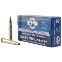 PPU Standard Rifle .30-30 WINCHESTER, 170gr, FSP - 20 rounds