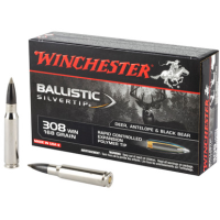 Winchester Supreme .308 WIN/7.62 NATO, 168gr, Ballistic Silver-Tip - 20 Rounds [MPN: SBST308A]