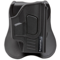 Bulldog Rr Holster Paddle Poly - S&w Shield Ez 9/380 Black Right Hand