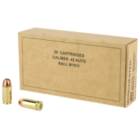 Winchester Service Grade .45 ACP, 230gr, FMJ - 50 Rounds [MPN: SG45W]