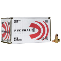 Federal Championion 9MM, 115gr, FMJ - 250 Rounds [MPN: C9115A250]