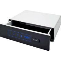 SnapSafe GlideVault Keypad Pistol Safe Steel White/Black