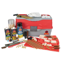 Shooter's Choice Bullseye Box Universal Rifle Pistol Shotgun Cleaning Kit