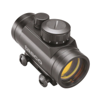 Tasco 1x30 Black 5 MOA Red Dot Sight Weaver Tip Off Mount