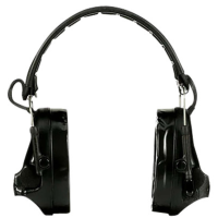 3m Peltor MT20H682FB09SV SwatTac V Hearing Defender Headset 23 dB Over the Head Black Ear Cups w/Black Band 2-Way Communication