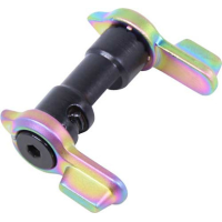 Guntec USA Ar15 Multi Degree Short - Throw Ambi Safety Rainbow Pvd