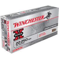 Winchester Super-X .22-250 REM, 55gr, JSP - 20 Rounds [MPN: X222501]