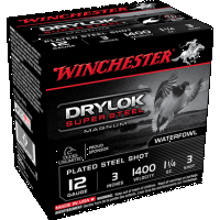 Winchester Drylock Super Steel Magnum 12 GA, 3in. 1-1/4oz. #3 Shot - 25 Rounds [MPN: XSV1233]