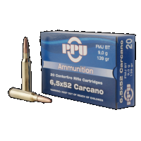 PPU Metric Rifle 6.5X52MM CARCANO, 139gr, FMJ - 20 Rounds [MPN: PP6CF]