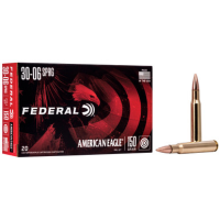 Federal American Eagle .30-06 SPRINGFIELD, 150gr, FMJBT - 20 Rounds [MPN: AE3006N]
