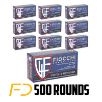 Fiocchi Training Dynamics 9MM, 124gr, FMJ - 500 Rounds