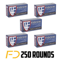 Fiocchi Training Dynamics 9MM, 124gr, FMJ - 250 Rounds
