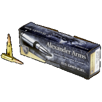 Alexander Arms 6.5 GRENDEL, 123gr, HPBT - 20 Rounds [MPN: AG123LSBOX]