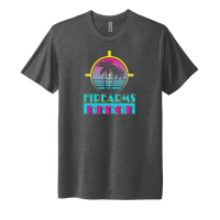 FIREARMS DEPOT PALM TREE LOGO DK GREY XX-LARGE