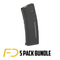 Magpul PMAG MOE with Window 5.56x45 30 rnd Black - 5 pack