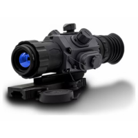 Armasight TAVT33WN2CONT10 Contractor 320 Thermal Rifle Scope Black Hardcoat Anodized 3-12x25mm Multi Reticle 2x/4x Zoom 320x240, 60Hz Resolution