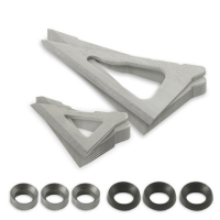 TRUGLO BROADHEAD FIXED REPLACEMENT BLADE 3BL