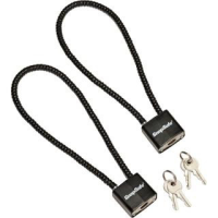 HORNADY SNAPSAFE LOCK BOX CABLE W/PADLOCK 2PK