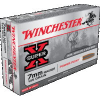 Winchester Super-X 7MM MAUSER, 145gr, PP - 20 Rounds [MPN: X7MM1]