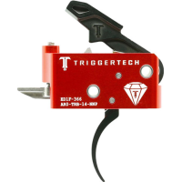 TriggerTech AR Diamond Pro Trigger Group Curved Bow AR-15, LR-308 Two Stage Black