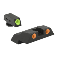 Meprolight Night Sight Fixed - Set Green/orange Glock 26/27