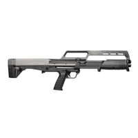 Kel-Tec KSG 410 Gauge 18.50" 3" 10+1, Black, Polymer Grip, Synthetic Fixed Stock, Cary Handle Fiber Optic Sights KSG410BLK