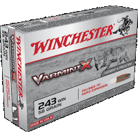 Win Ammo Varmint-x .243 Win - 58gr. Polymer Tipped 20-pack