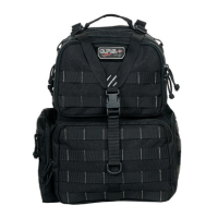 G.P.S. Tactical Range Backpack Black GPS-T1612BPB