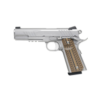 Savage 1911 .45 ACP, 5" Barrel, 8rd, Stainless Finish, G10 Grips, Night Sights, Acc Rail
