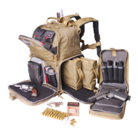 G.P.S. Tactical Range Backpack Tan GPS-T1612BPT